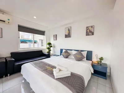 带沙发床的单间公寓 — Win hotel & apartment 2
